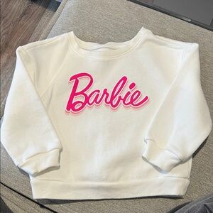 GAP Kids Sweatshirt with Pink Barbie Logo